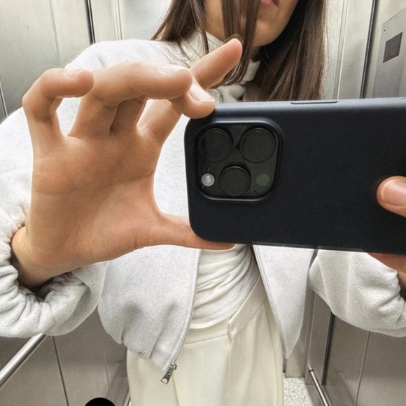 SOFT BOMBER JACKET ECRU - Picture 2 of 11